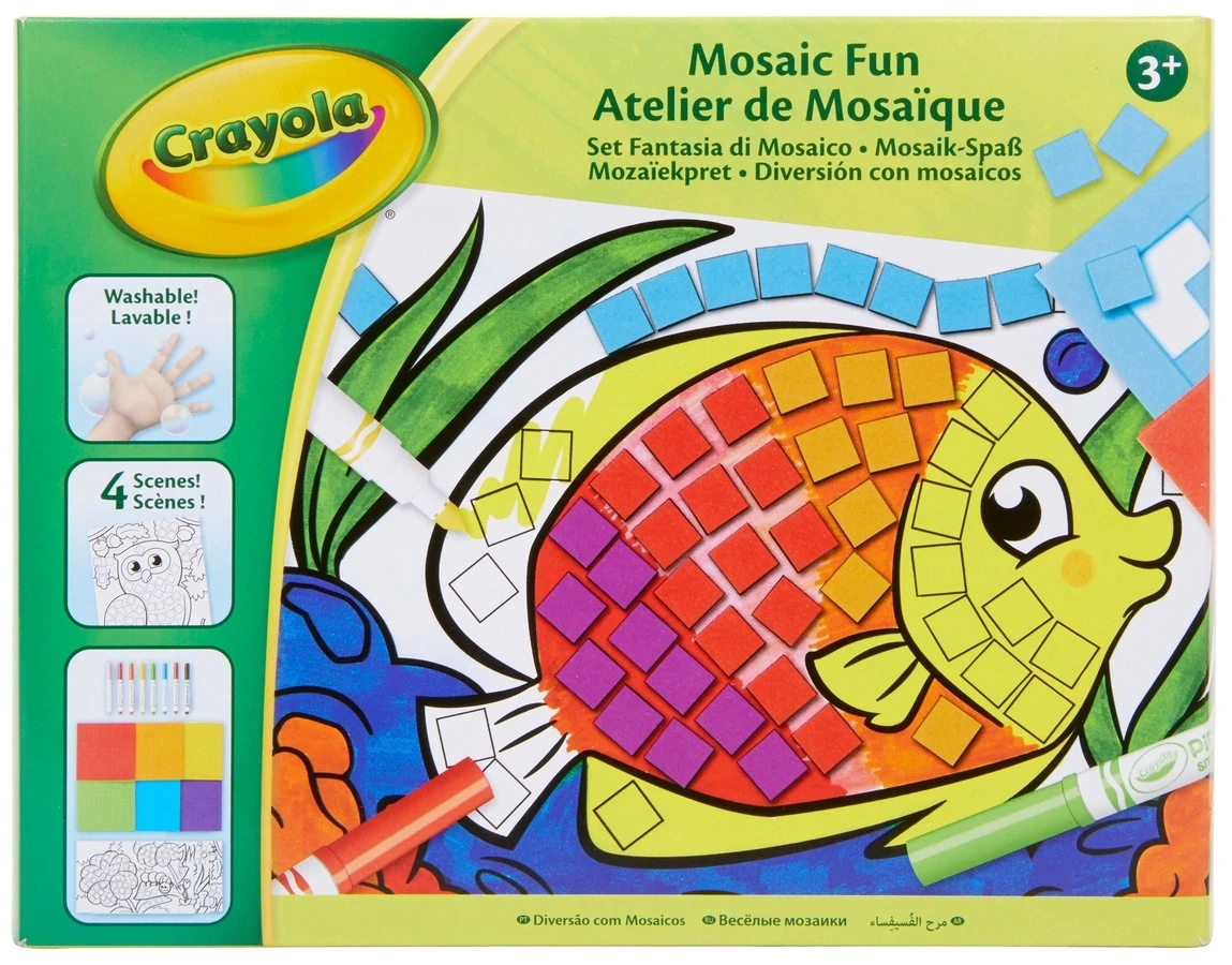 Набір для творчості Весела мозаїка Crayola 256274.006