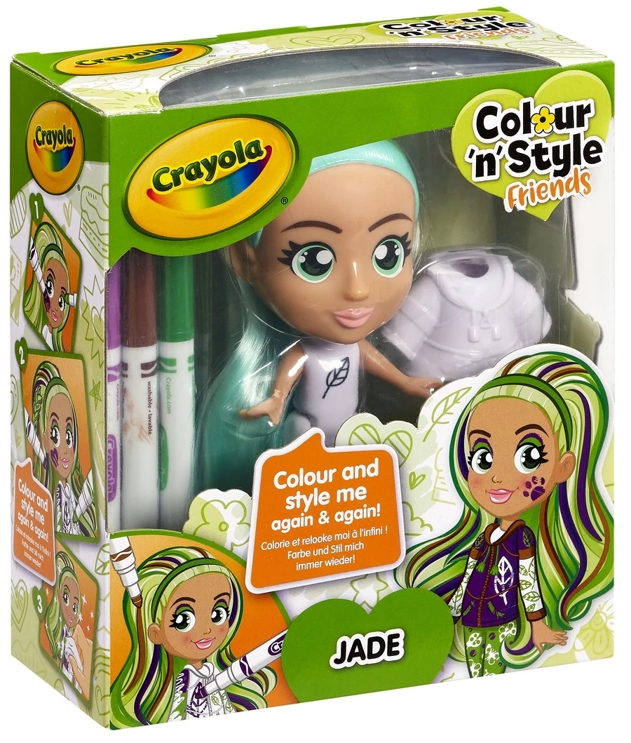 Набір для творчості Стильні дівчата Джейд Colour n Style Crayola 918937.005