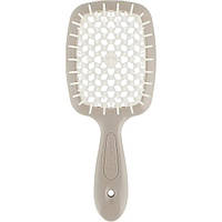 Щітка для волосся Janeke Superbrush Сірий з білим