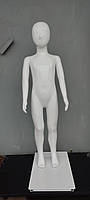 Манекен дитячий білий Аватар на повний зріст на підставці