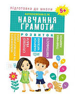 Книга "Підготовка до школи Навчання грамоті 5+" (укр)