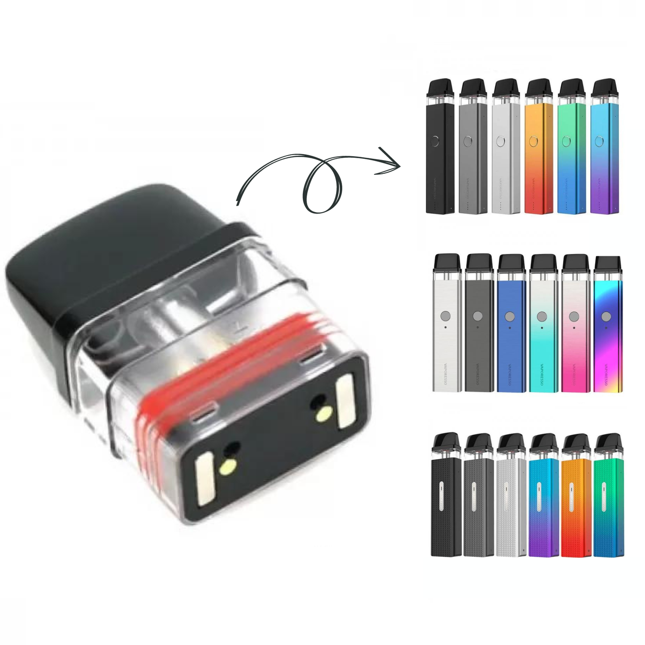 Купить Картридж Vaporesso XROS Series MINI Pod Meshed Cartridge 2 мл, 0