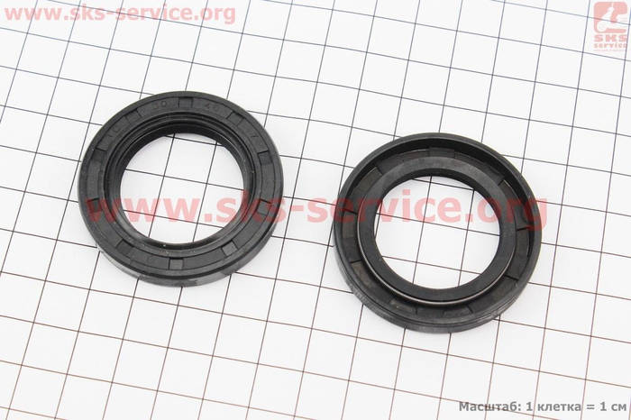 Сальник 30x46x7 колінвала к-кт 2 шт. 173F/177F (ID#1720244017), ціна ...