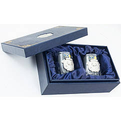 Набір келихів для віскі Bohemia "Срібний олень".