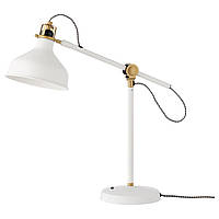IKEA RANARP Настільна лампа, кремово-біла 302.313.15
