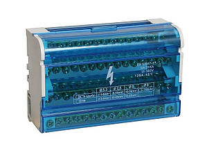 Шина «N» на DIN-рейку в корпусі 4х15 груп TNSy