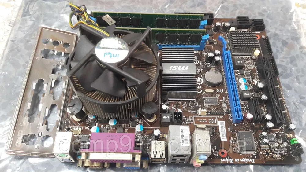 Материнська плата MSI G41M-P33 Combo (s775, Intel G41, PCI-Ex16)