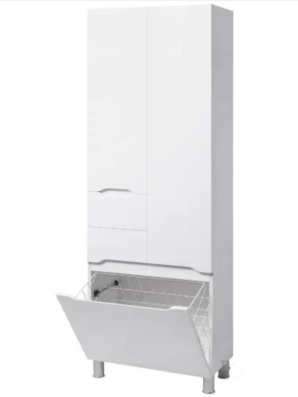 Пенал з кошиком для ванної Verona 60 см