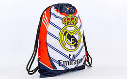 Рюкзак-мішок SP-Sport GA-4433-RMAD-2 REAL MADRID Темно-синій-Червоний BS, Кід: 6745811