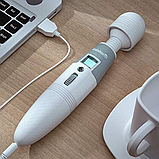 Вібратор мікрофон з дисплеєм, вібромасажер з USB, інтимні іграшки для жінок, фото 10