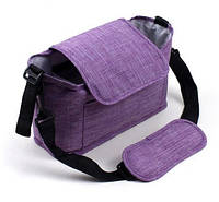 Сумка-Органайзер для коляски, аксессуары для детских колясок, сумка на коляску, сумка для мам Фиолетовый