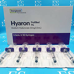 Біоревіталізант — Hyaron (Хіарон) Sodium Hyaluronate — 1х2.5 мл