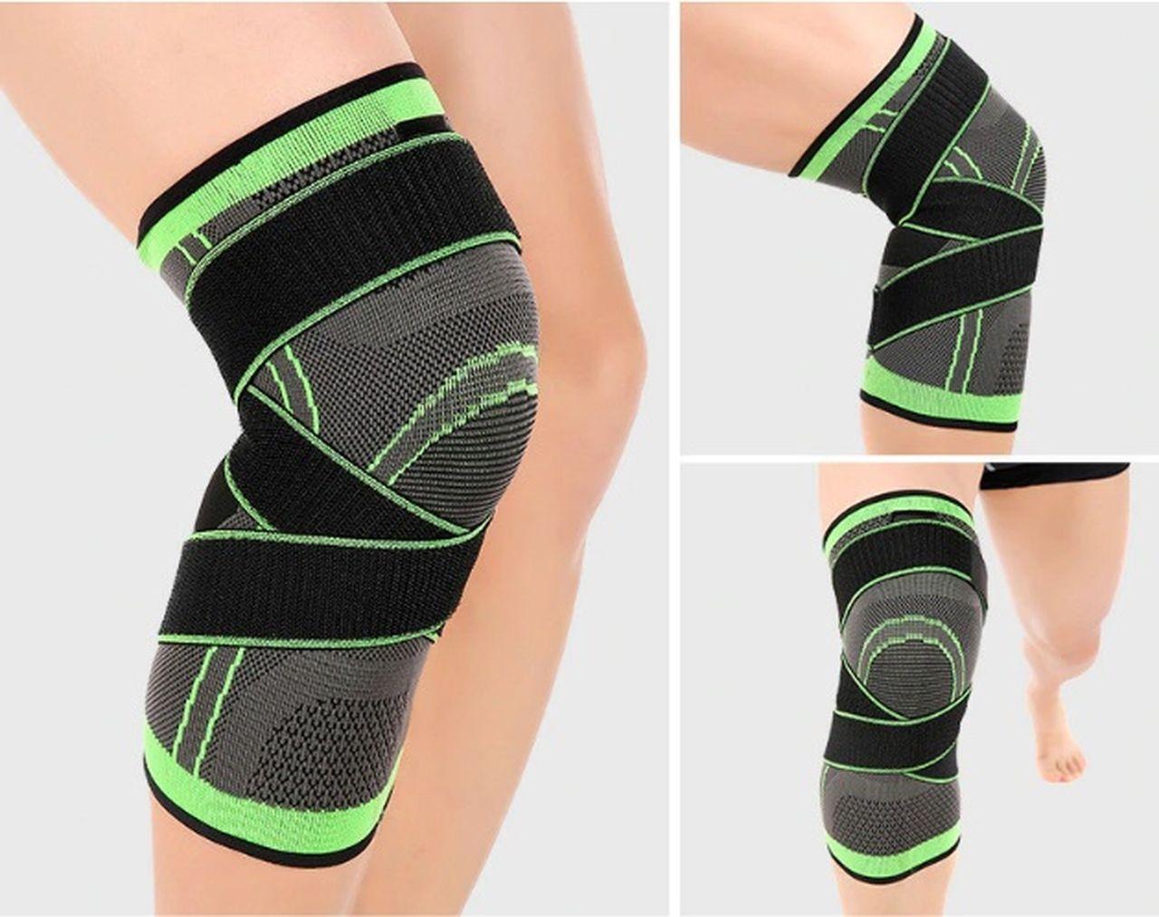 Бандаж колінного суглоба Knee Support, фіксатор на коліно, ортез, еластичний наколінник.
