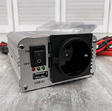 Перетворювач напруги TECHNOMAX 12V-220V 600 W, Інвертор в автомобіль, фото 6