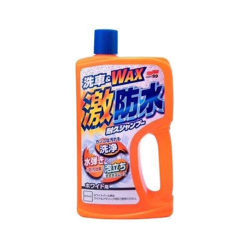 Soft99 Water Block Shampoo White - Водовідштовхуючий шампунь для світлих автомобілів, 750 мл