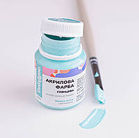 Фарба акрилова BrushMe Бірюза світла глянцева 20мл (ACPT33)