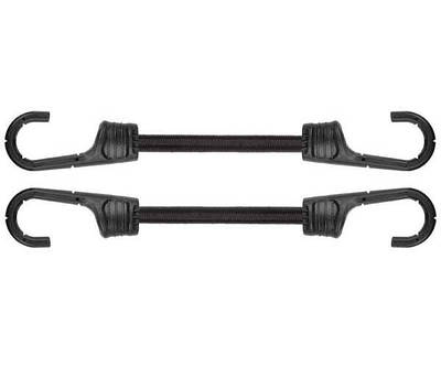 Гумовий шнур з гачками 120 см х 2 шт для фіксації вантажів, гумка для багажу, для кріплення тентів та пологів