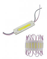 Модуль светодиодный COB1 12V 3W 6500K Красный (20шт)