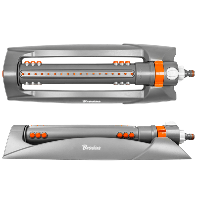 Зрошувач маятниковий, площа до 375 м ², (осцилююча поливалка для газону), Bradas