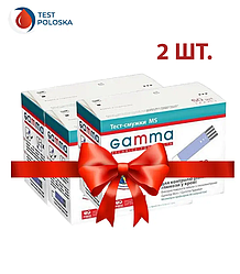 Тест-смужки GAMMA MS 50 2 упаковки