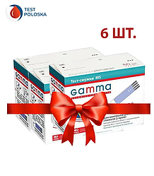 Тест-смужки GAMMA MS 50 6 упаковок