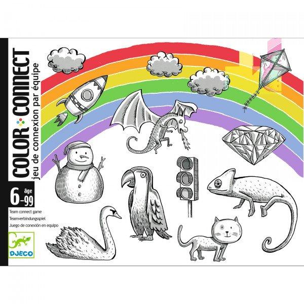 Карткова гра Djeco Колірний коннект DJ05088