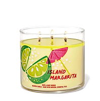 Ароматизированная свеча трехфитильная от Bath & Body Works - Island Margarita