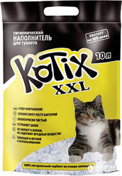 Kotix (Котікс) наповнювач для котячого туалету силикагелевый 10 л