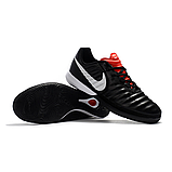Футзалки Nike Tiempo Lunar Legend VII Pro IC black, фото 3