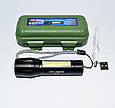 Портативний кишеньковий ліхтар BL-511 з акумулятором, фото 3