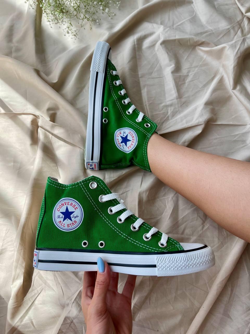 Converse all online star kelly green