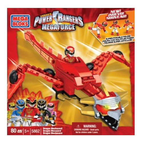 Конструктор Mega Bloks Power Rangers Megaforce Зорд Дракон (5862), фото 1