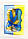 Патріотичний Набір свічок із вочини 2 шт 13 см з букетом із сухоцвітів (Блакитний жовтий) ( ручна робота), фото 3