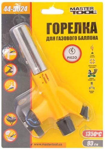 Пальник газовий "Прометей" (44-5024), MASTERTOOL, Арт.31510