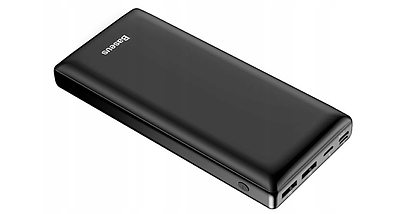 Зовнішній акумулятор Power Bank Baseus MINI 30000MAH USB чорний, фото 3