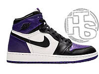 Мужские кроссовки Air Jordan 1 Retro High Court Purple (с мехом) 575441-501