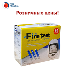 Тест-смужки у роздріб для глюкометра Finetest Premium