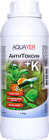 Акваріумна хімія AQUAYER АнтиТоксин+К 1 л - аквариумные препараты для подготовки воды