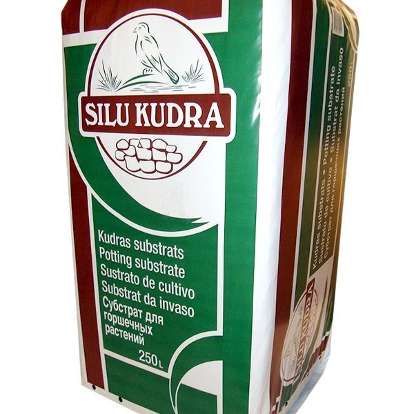 Торф'яний субстрат Silu kudra S26 (Ph 5.5-6.0) фракція 0-8 мм, 250 л
