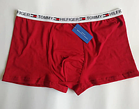 Модные мужские красные трусы Tommy Hilfiger - трусы для парня