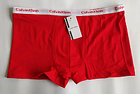 Модні червоні чоловічі труси боксери Calvin Klein
