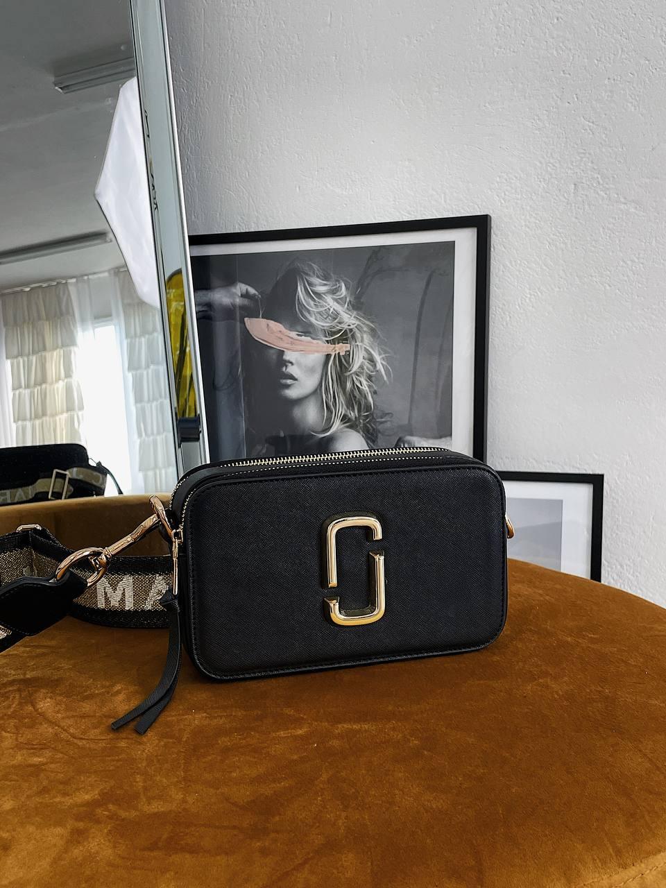 Жіноча сумка через плече Marc Jacobs Snapshot Camera Bag Airbrushed black