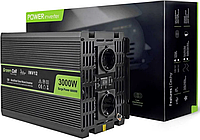 Инвертор преобразователь 12v 220v green cell 6000/3000W inv12 - GoodGlass