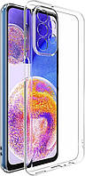 Прозрачный Чехол MultiCam Samsung Galaxy A23 A235 (ультратонкий силиконовый) (Самсунг Галакси А23)