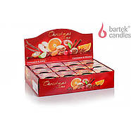 Свічки ароматизовані в склянці BARTEK Christmas Time 115г, фото 2