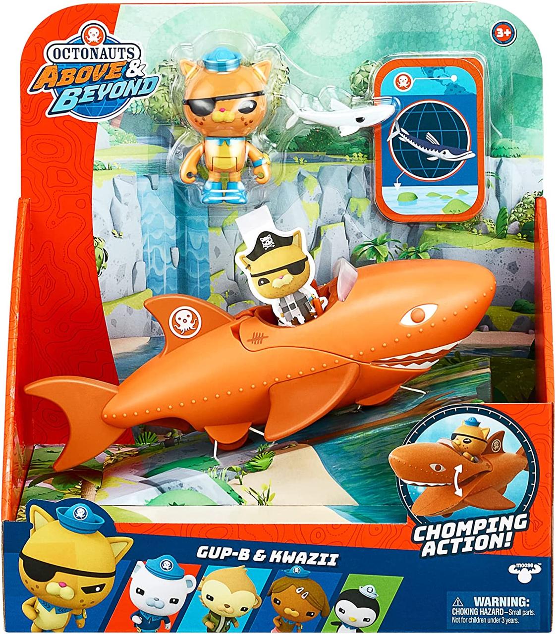 Ігровий набір Октонавти Шлюп Б Квазі Octonauts Kwazii&Gup B