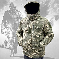 Тактический зимний Бушлат ( 48р по 60р) Пиксель ЗСУ Куртка зимняя для военных