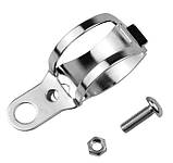 Кронштейни кріплення передніх поворотників мотоцикла на вилку хром універсальні, фото 6