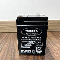 Аккумулятор для торговых весов и фонарей Wimpex WX 650 6V 5.0Ah