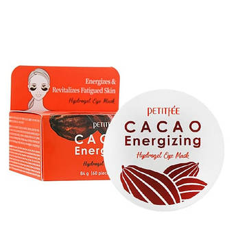 Патчі для очей з екстрактом какао Petitfee&Koelf Cacao Energizing
